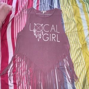 About a girl  💗Local girl Tank top💗